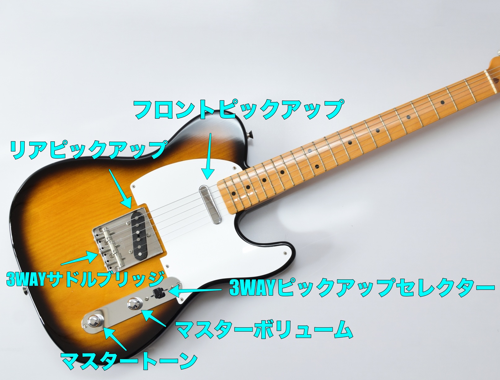 正規輸入元品 テレキャスギター エレキギター